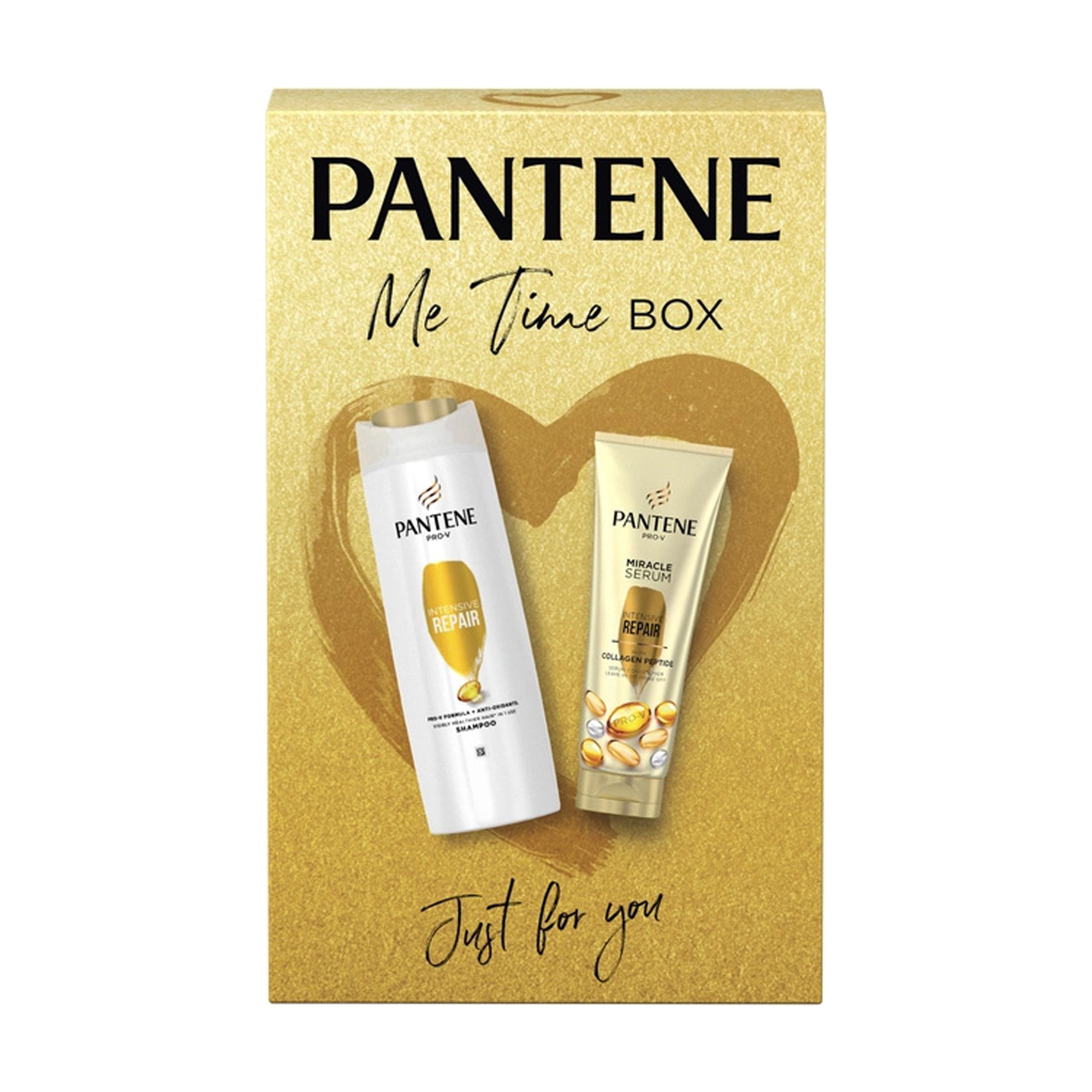 Подарунковий набір для волосся Pantene Pro-V Me Time (шампунь, 400 мл + кондиціонер-сироватка, 200 мл)
